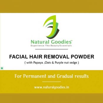 Facial Hair Removal Powder – Natural Goodies